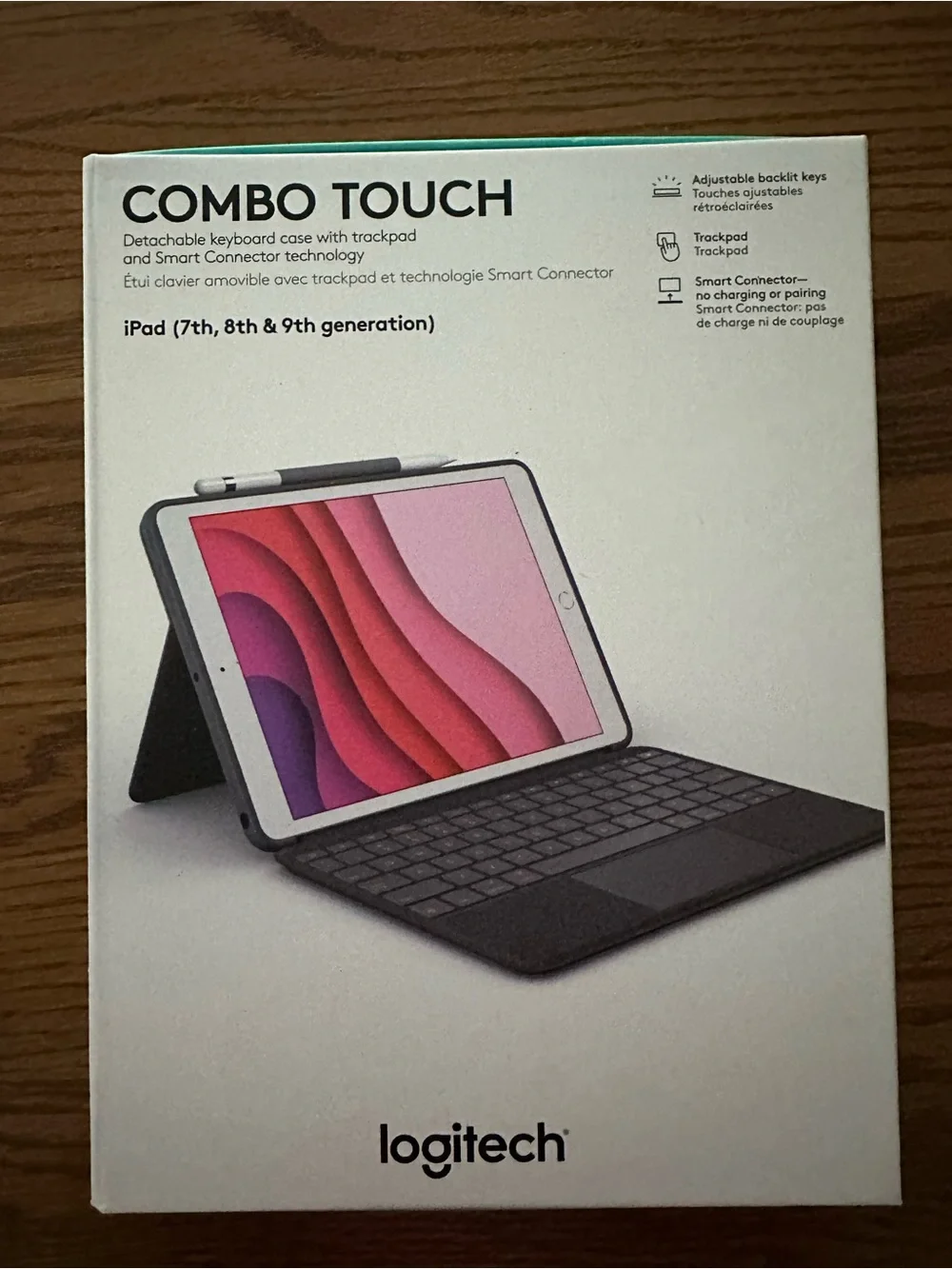 Logitech Combo Touch Tablet Keyboard Case - Black